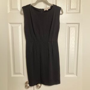 LOFT | Black suiting dress.